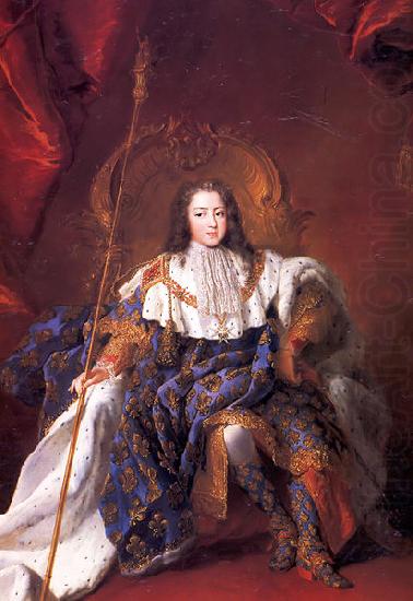 Alexis Simon Belle Portrait of Louis XV of France oil painting picture